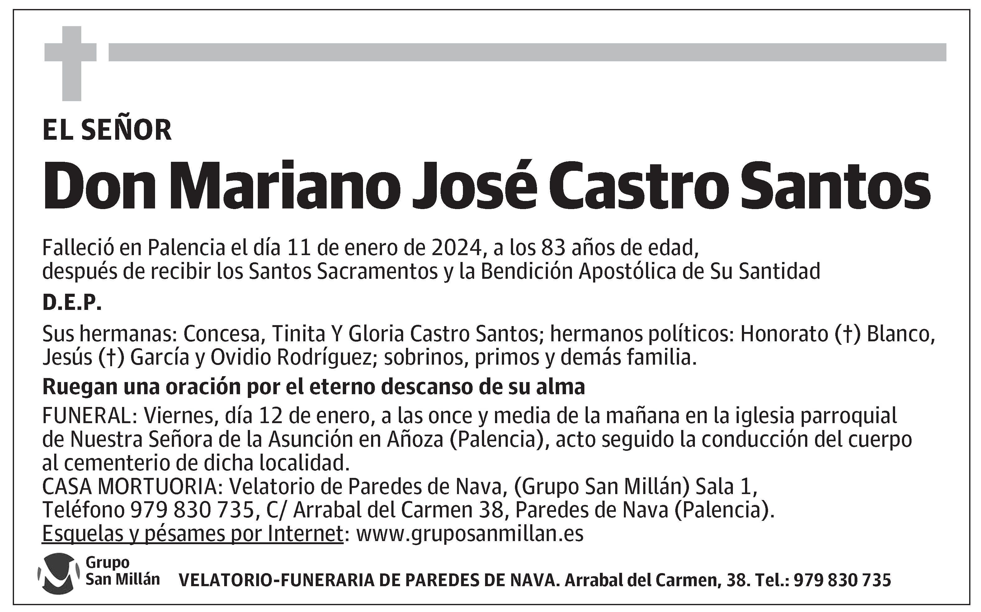 Mariano José Castro Santos