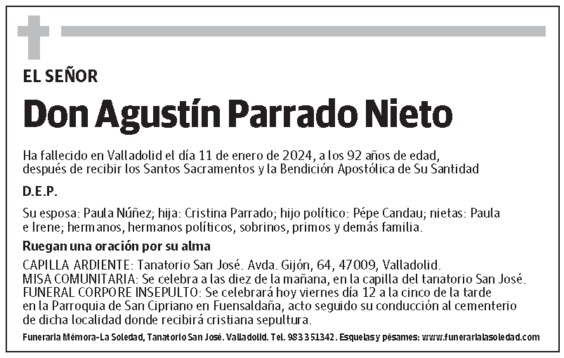 Agustín Parrado Nieto
