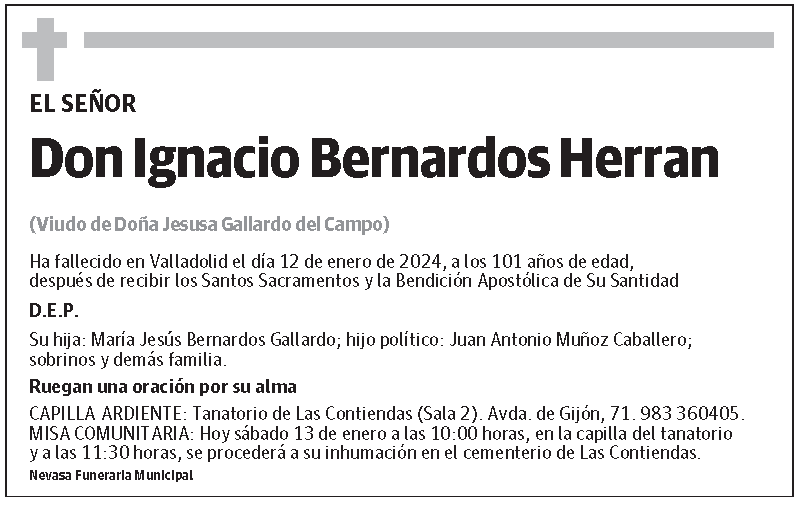 Ignacio Bernardos Herran