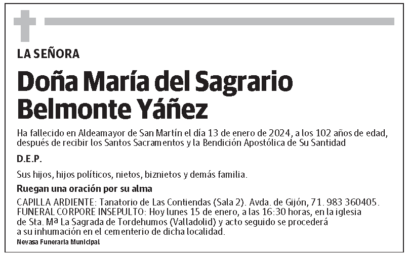 María del Sagrario Belmonte Yáñez
