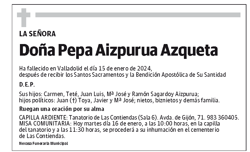 Pepa Aizpurua Azqueta