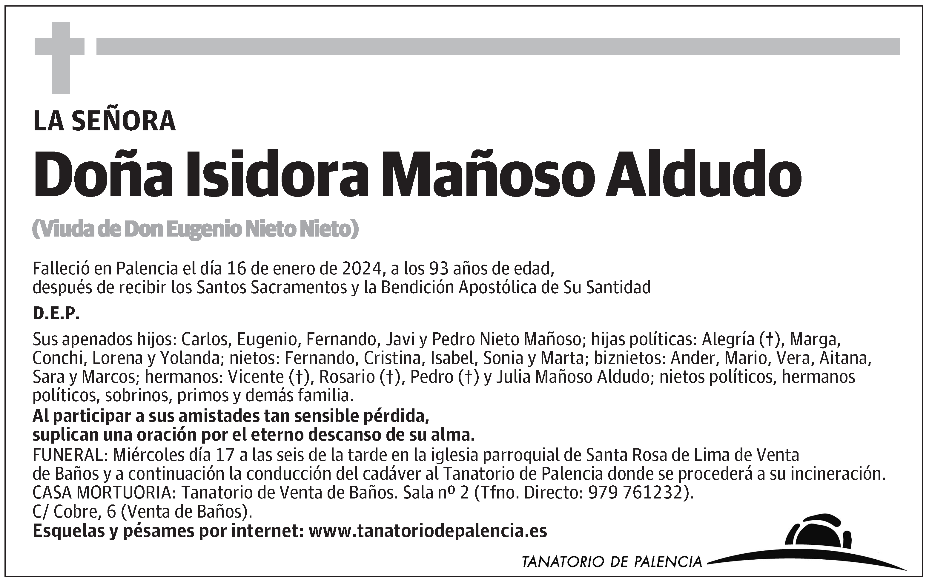 Isidora Mañoso Aldudo