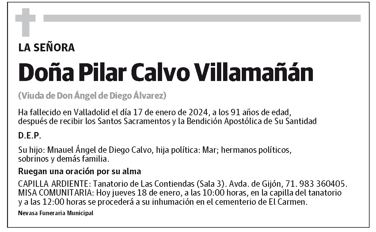 Pilar Calvo Villamañán