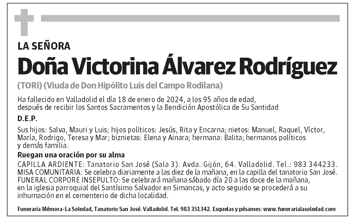 Victorina Álvarez Rodríguez