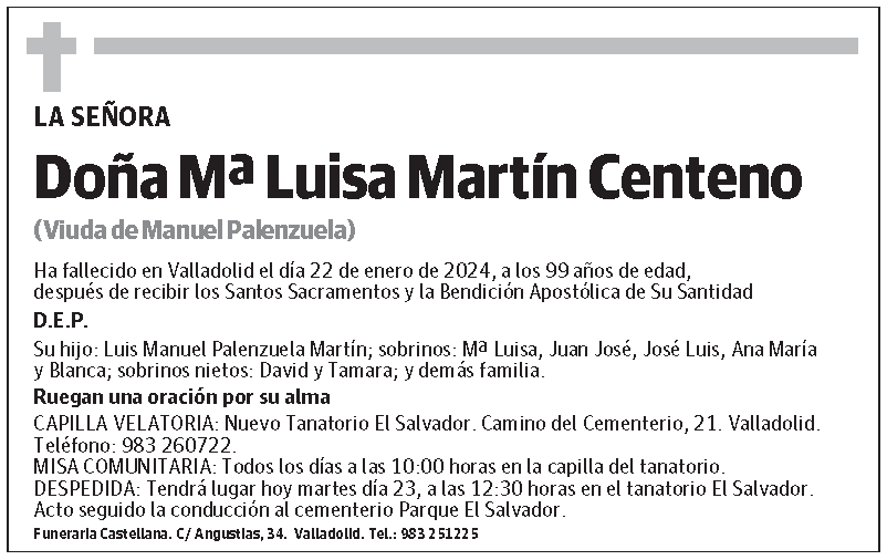 Mª Luisa Martín Centeno