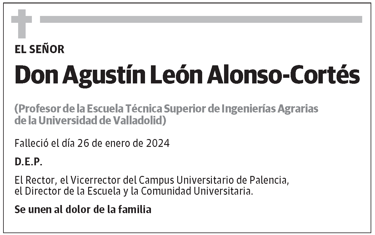 Agustín León Alonso-Cortés