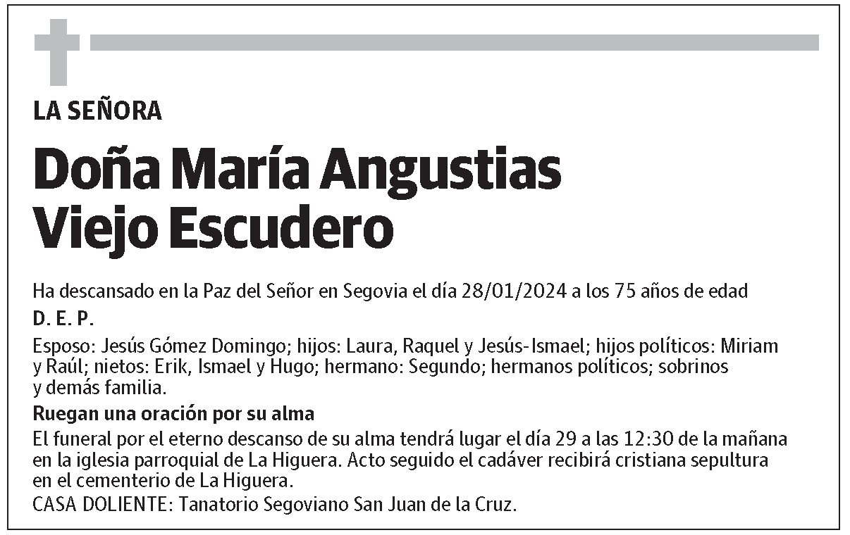 María Angustias Viejo Escudero