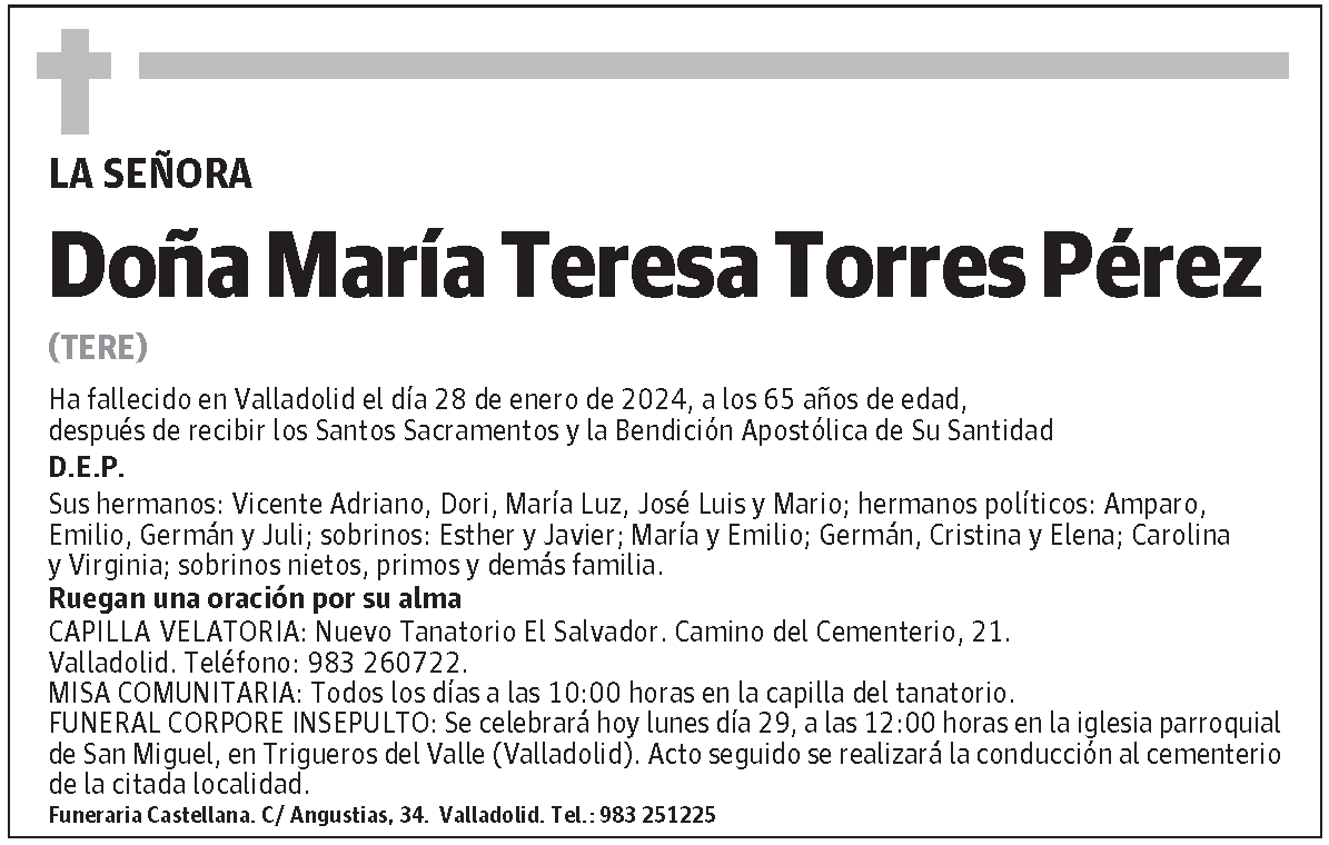 María Teresa Torres Pérez