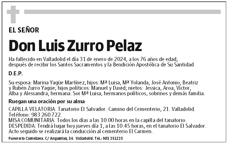 Luis Zurro Pelaz