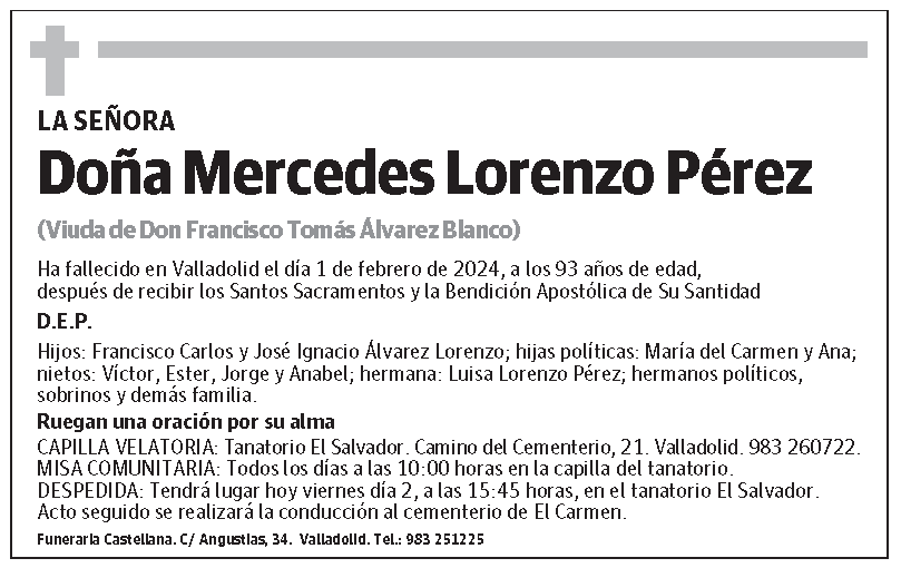 Mercedes Lorenzo Pérez