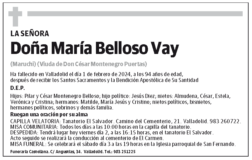 María Belloso Vay