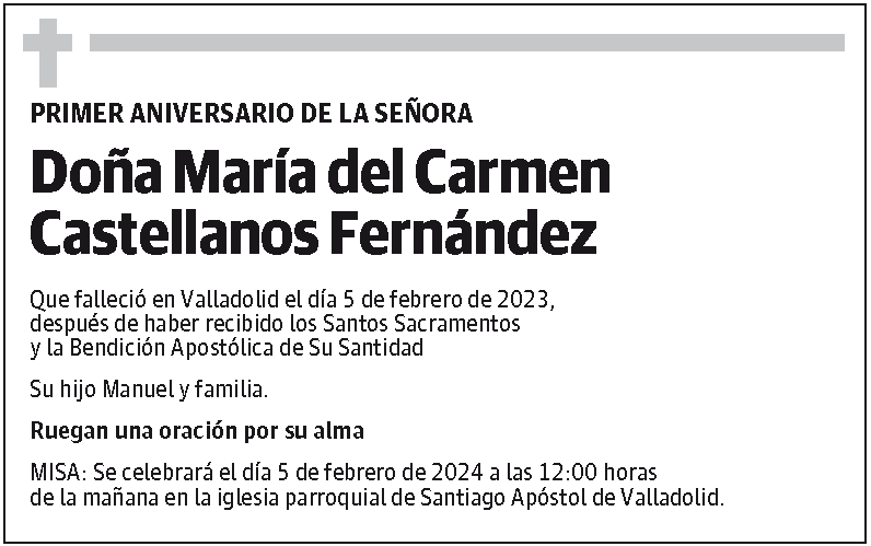 María del Carmen Castellanos Fernández