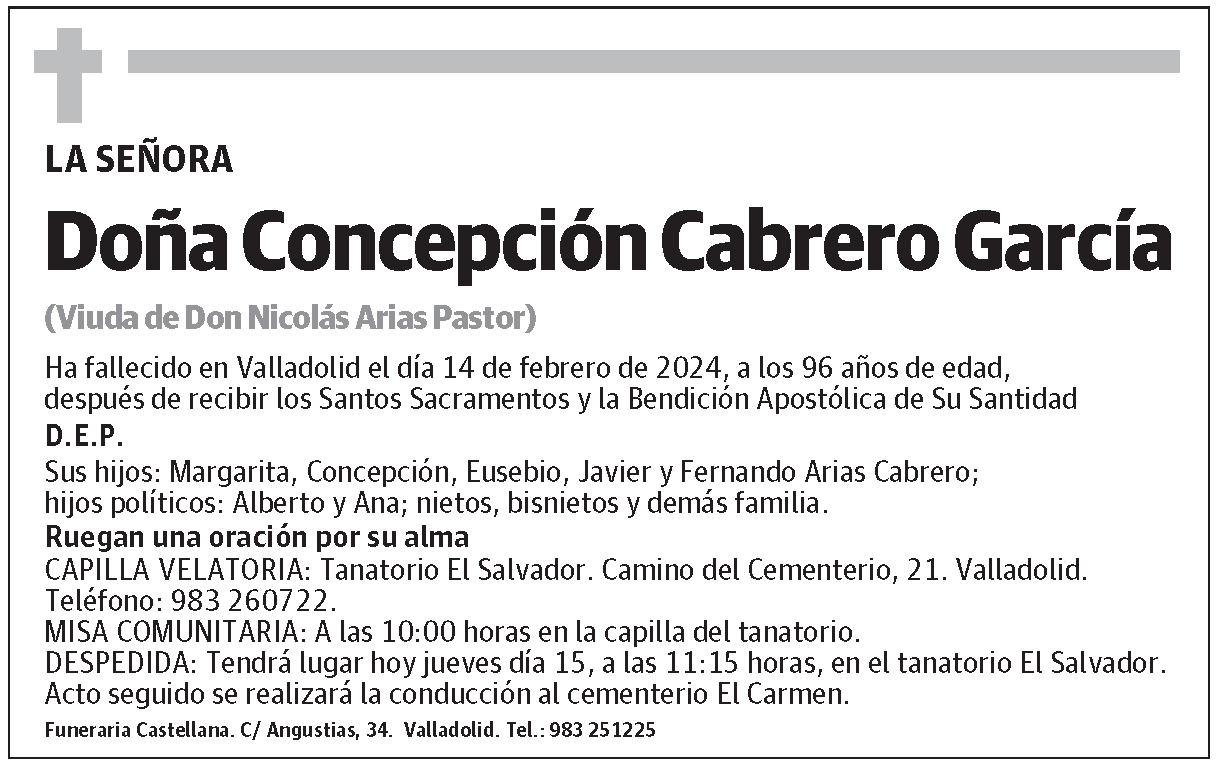 Concepción Cabrero García