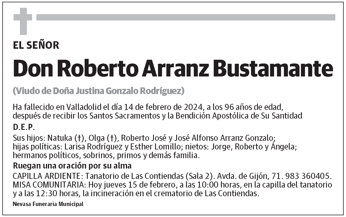 Roberto Arranz Bustamante