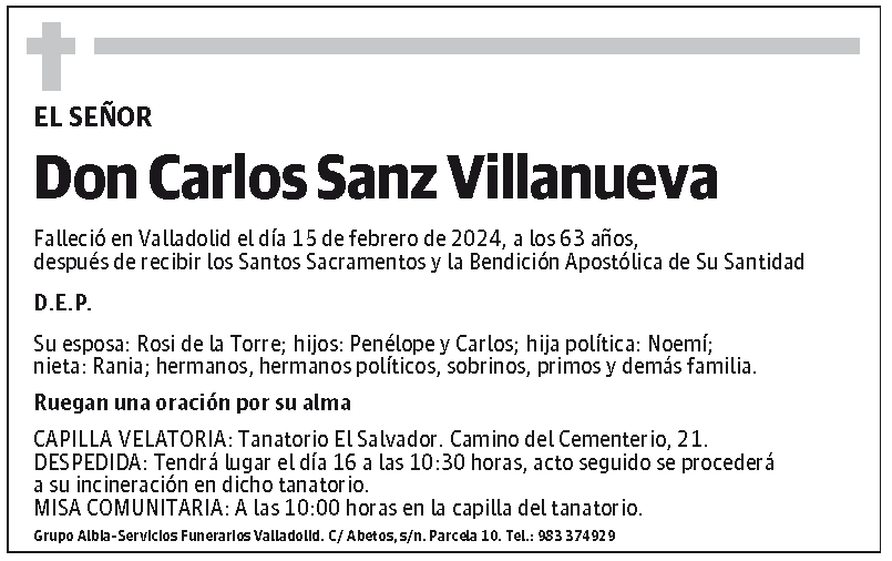 Carlos Sanz Villanueva