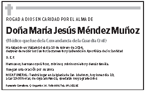 María Jesús Méndez Muñoz