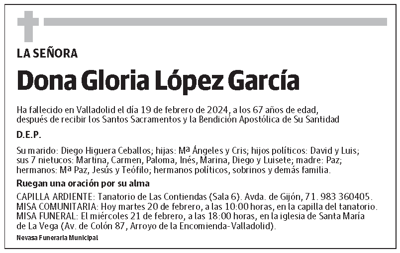 Gloria López García