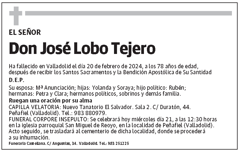 José Lobo Tejero