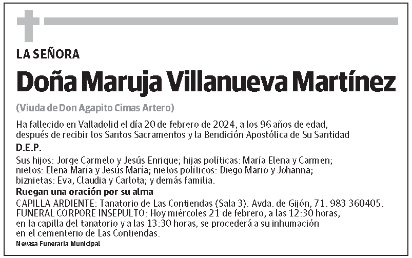 Maruja Villanueva Martínez