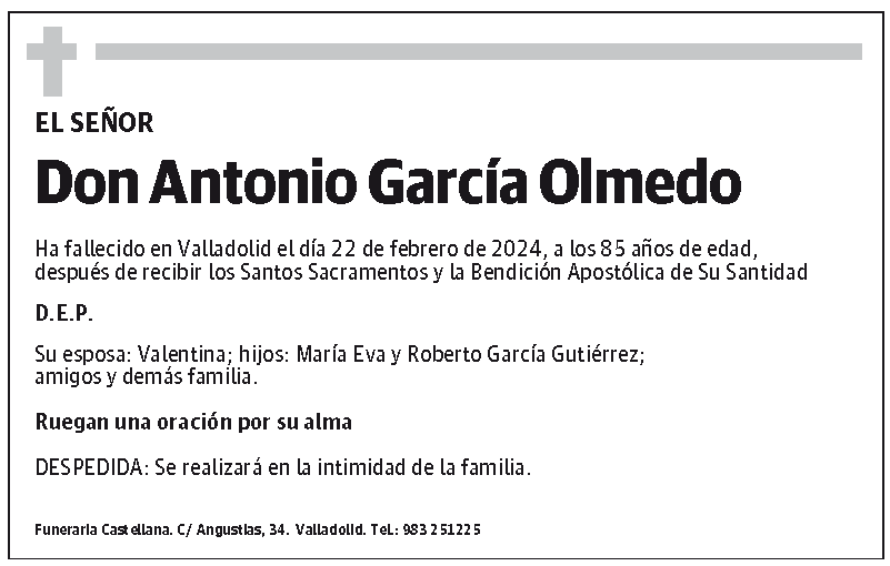 Antonio García Olmedo