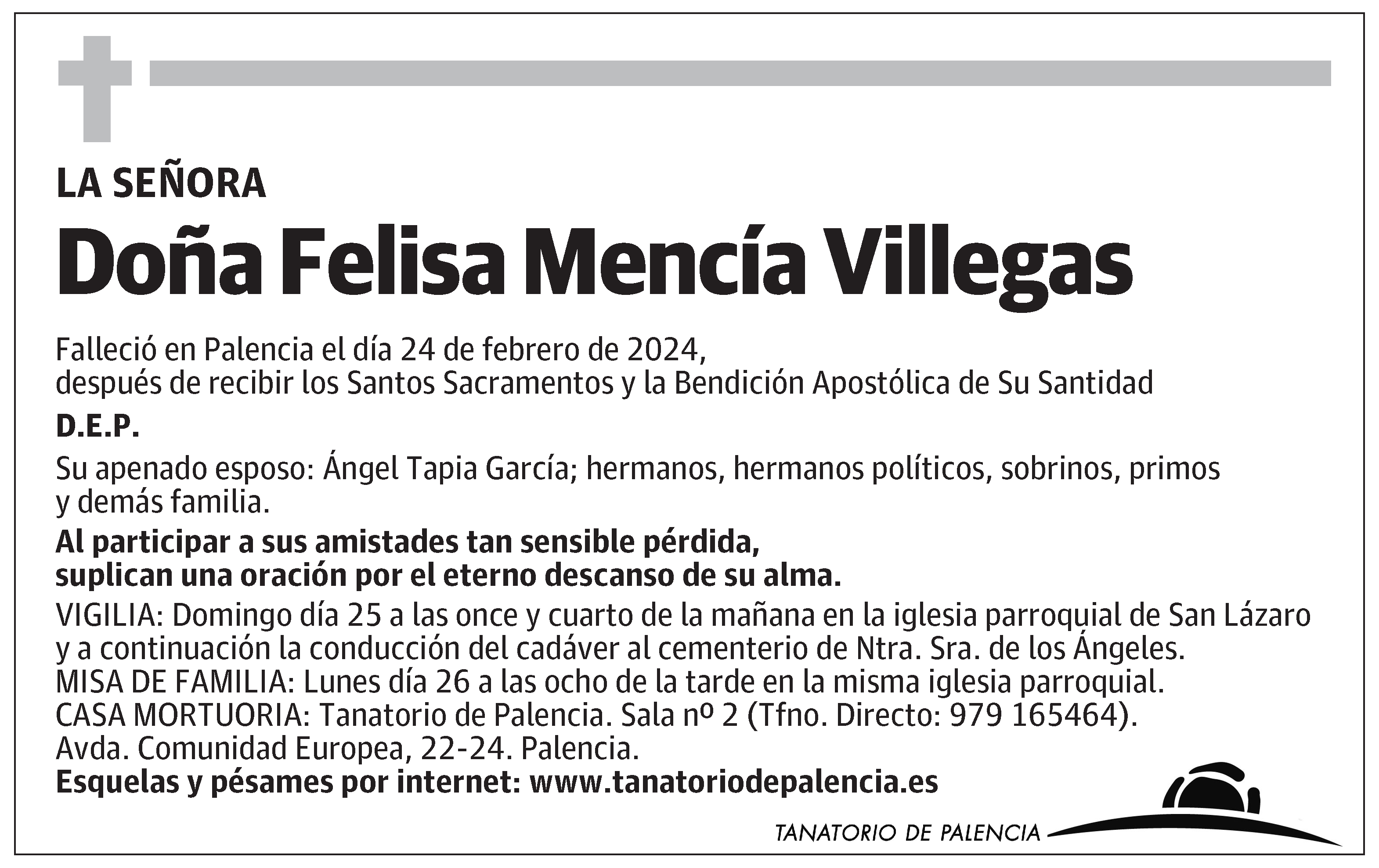 Felisa Mencía Villegas