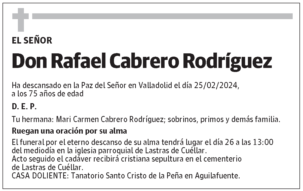 Rafael Cabrero Rodríguez