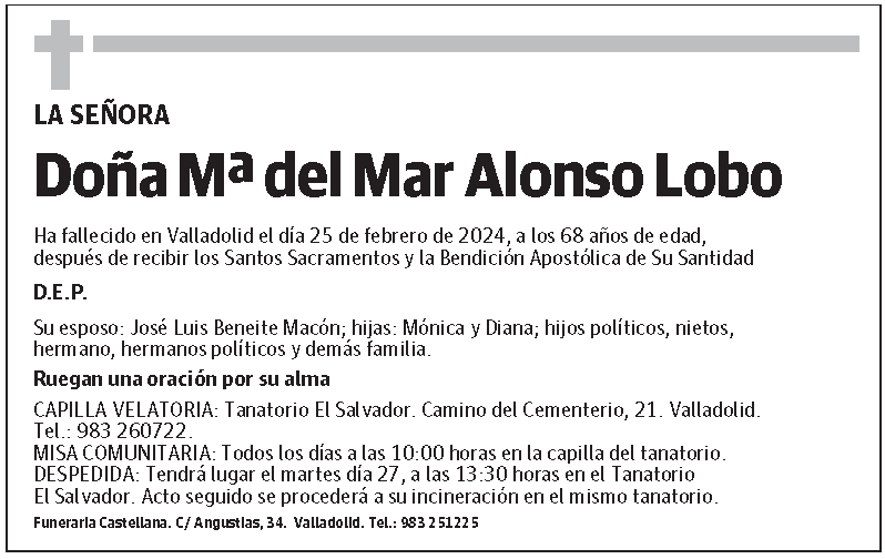 Mª del Mar Alonso Lobo