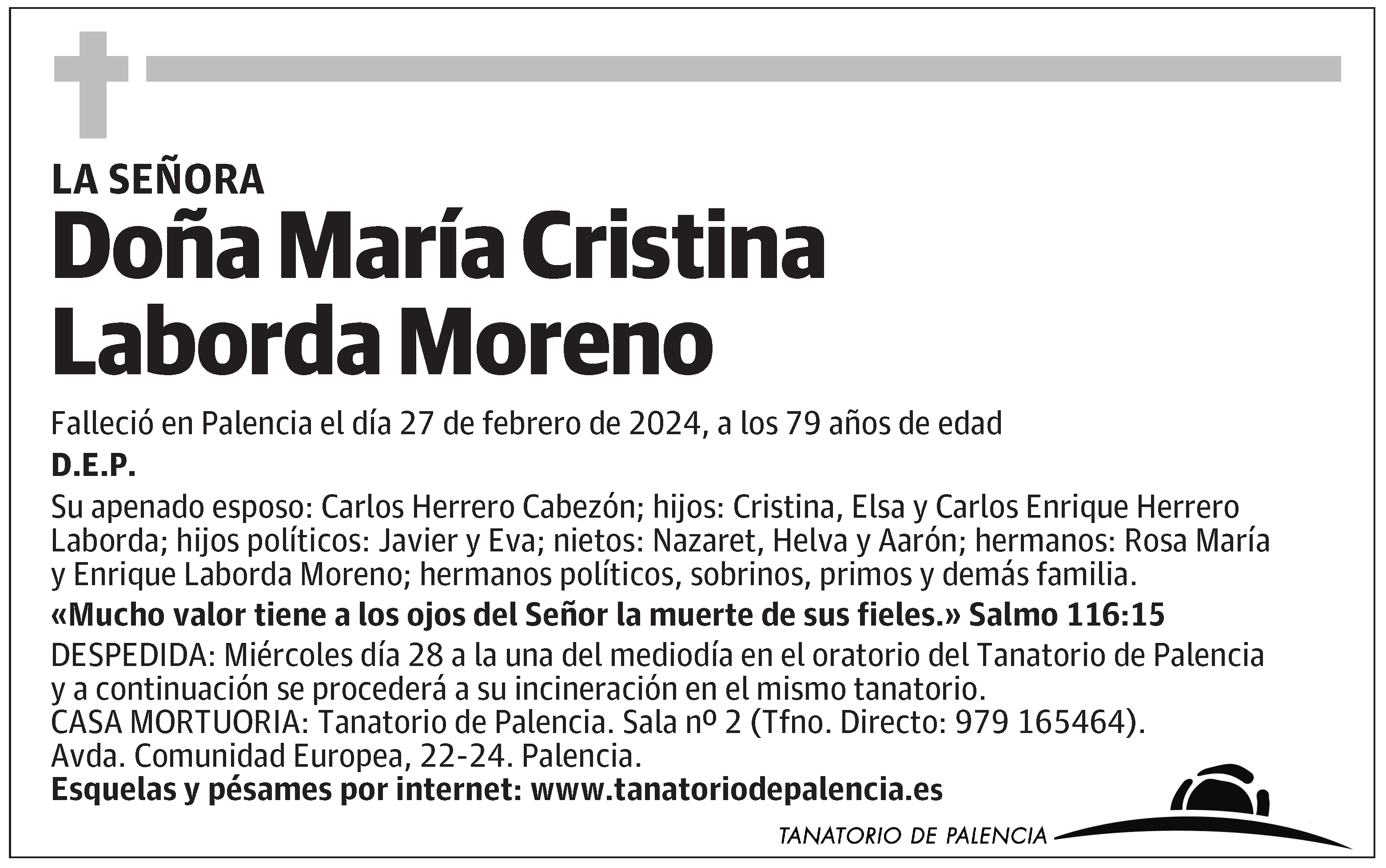 María Cristina Laborda Moreno