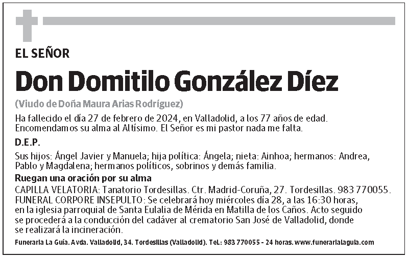 Domitilo González Díez
