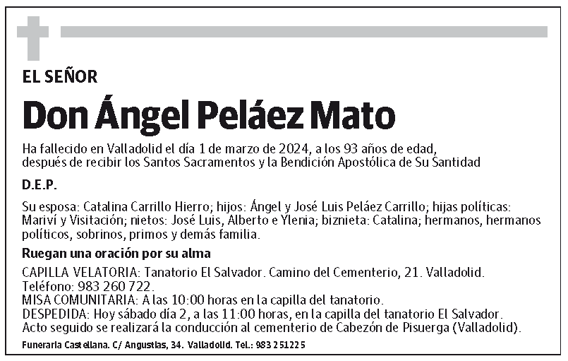 Ángel Peláez Mato