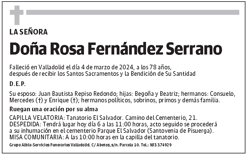 Rosa Fernández Serrano