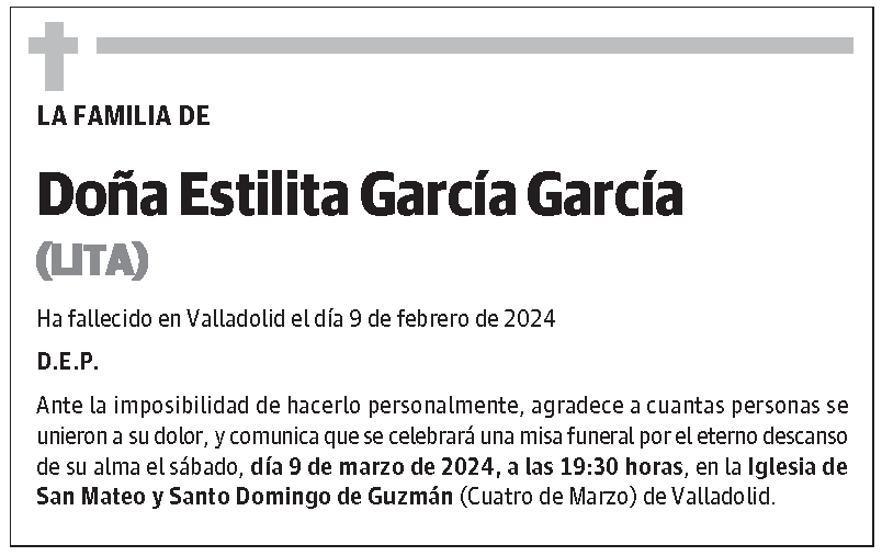 Estilita García García