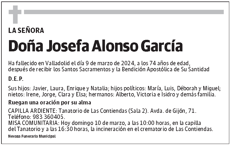Josefa Alonso García