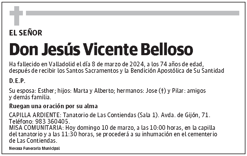 Jesús Vicente Belloso