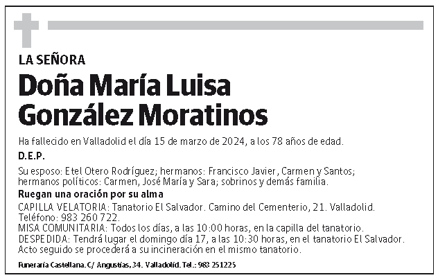 María Luisa González Moratinos