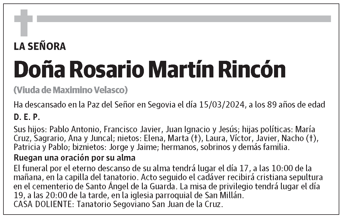 Rosario Martín Rincón