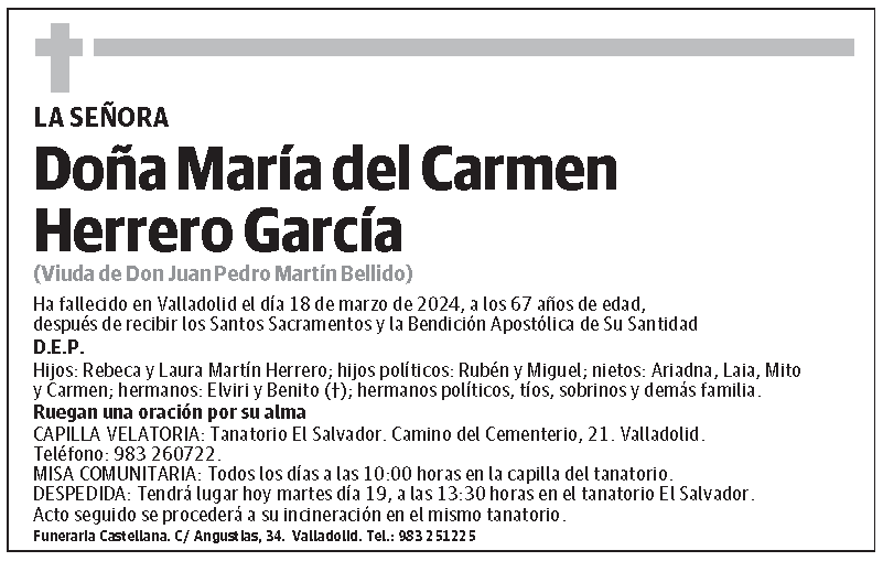 María del Carmen Herrero García