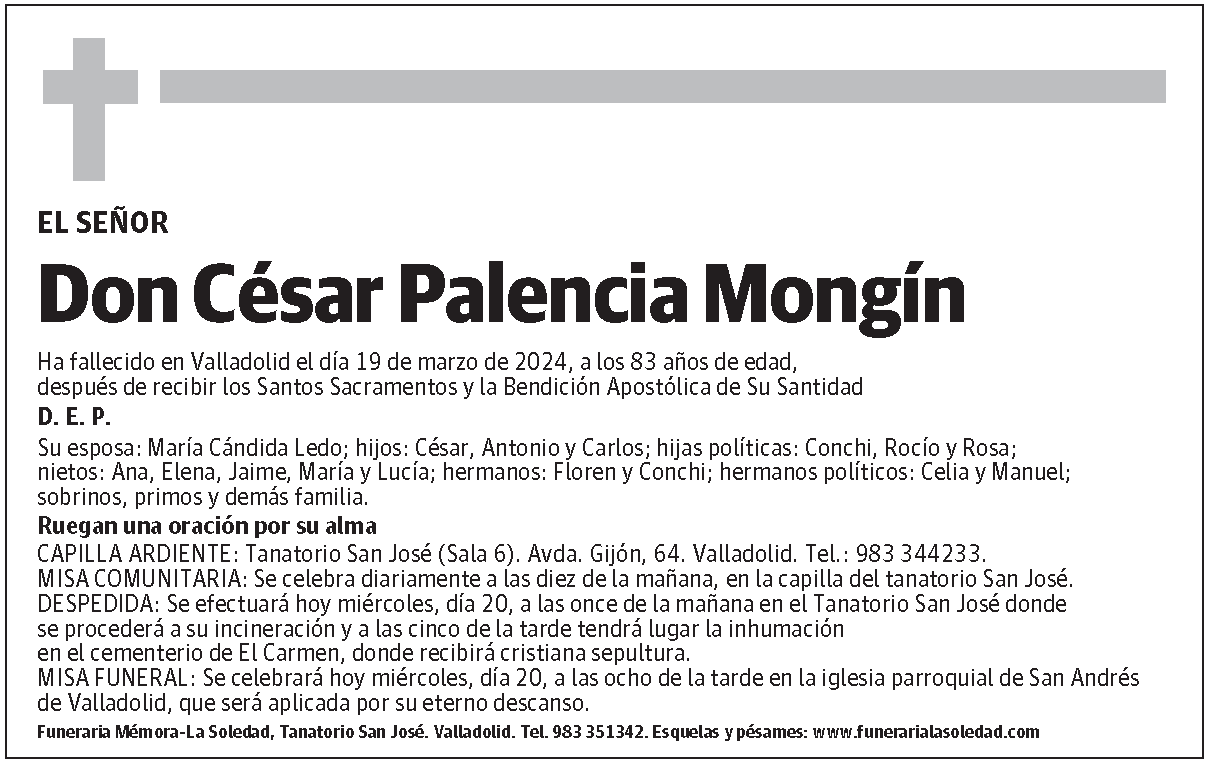 César Palencia Mongín