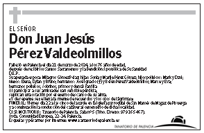 Juan Jesús Pérez Valdeolmillos