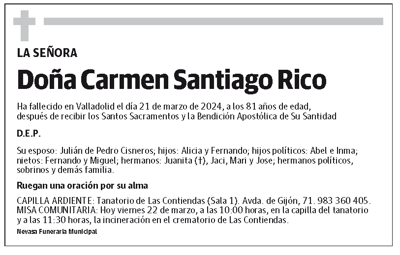 Carmen Santiago Rico