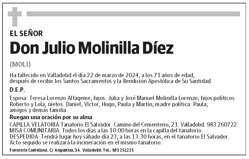 Julio Molinilla Díez