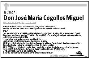 José María Cogollos Miguel