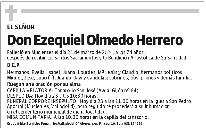 Ezequiel Olmedo Herrero