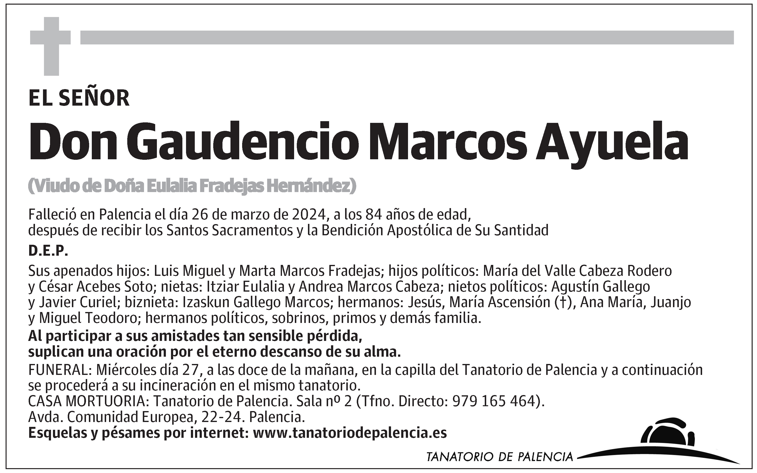 Gaudencio Marcos Ayuela