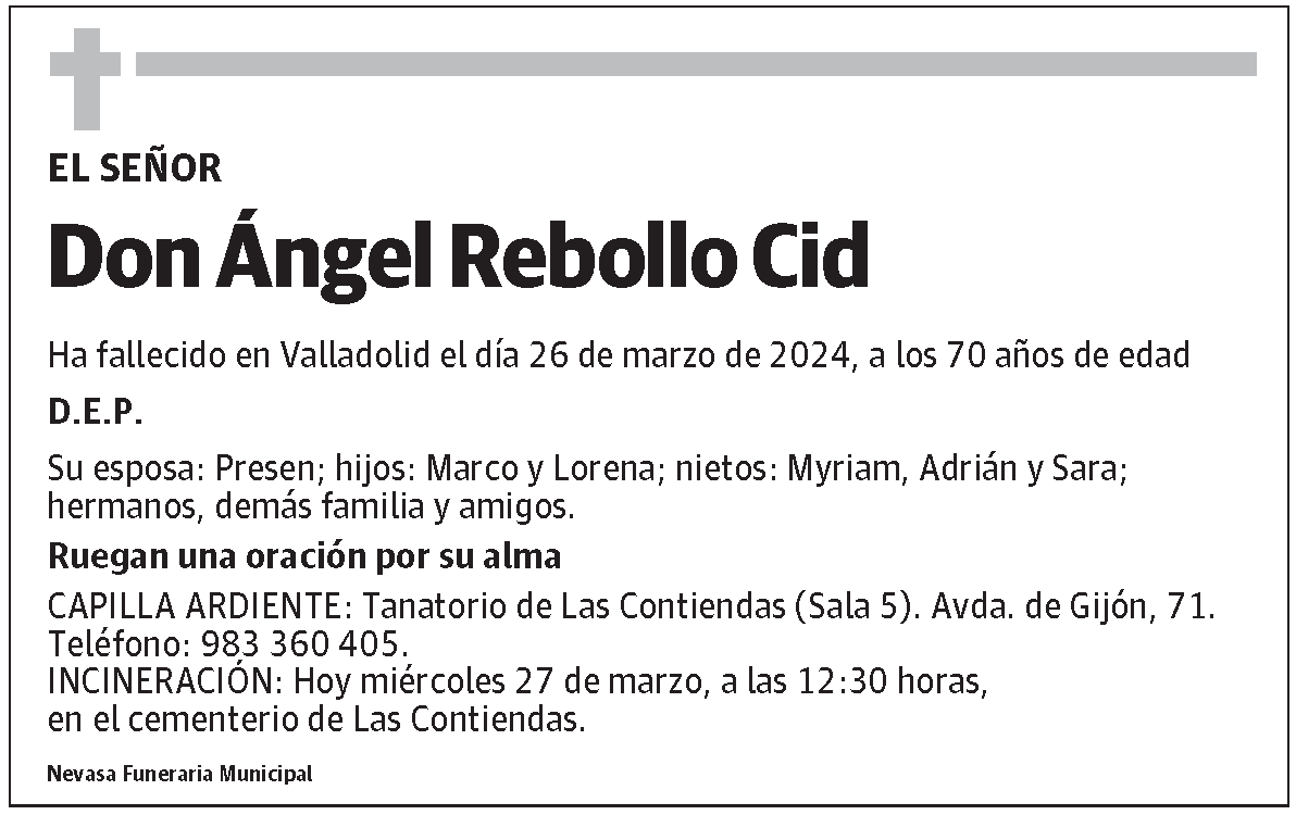 Ángel Rebollo Cid