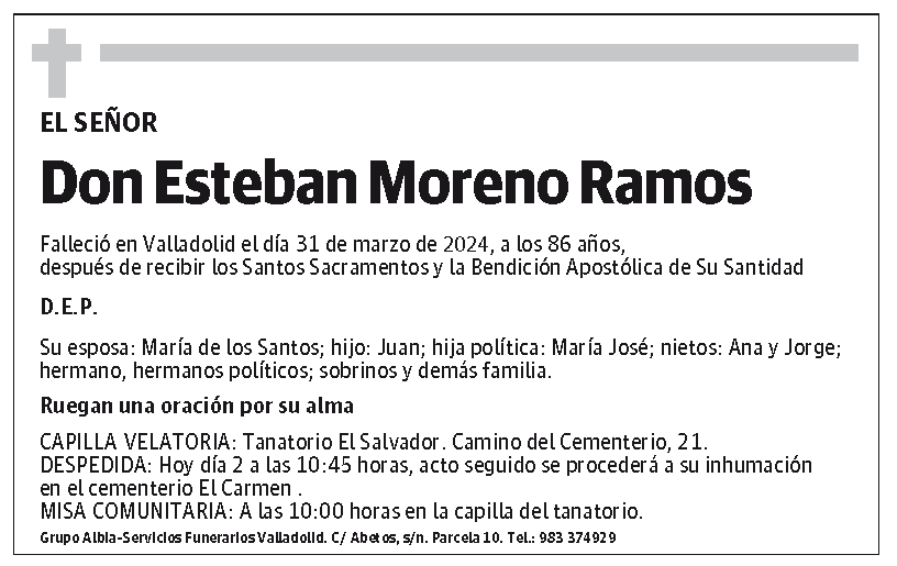 Esteban Moreno Ramos