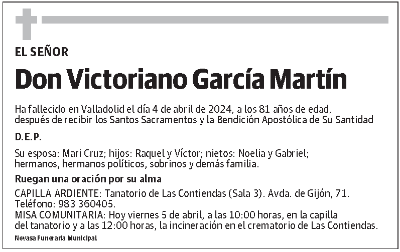 Victoriano García Martín