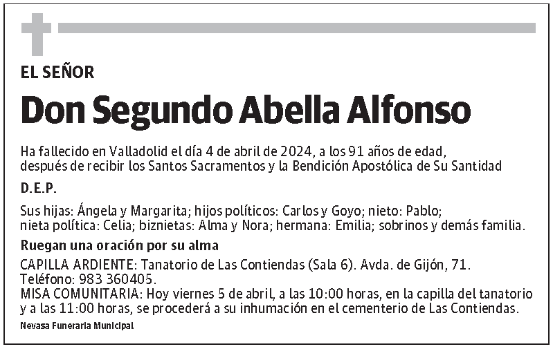 Segundo Abella Alfonso