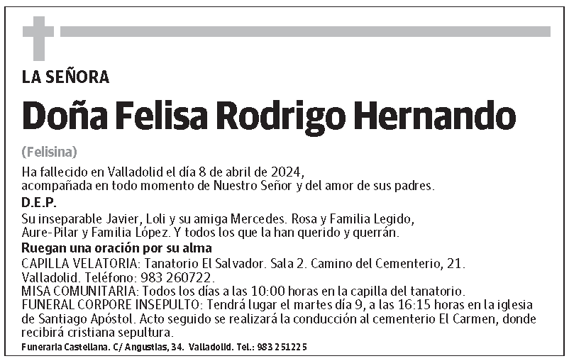 Felisa Rodrigo Hernando