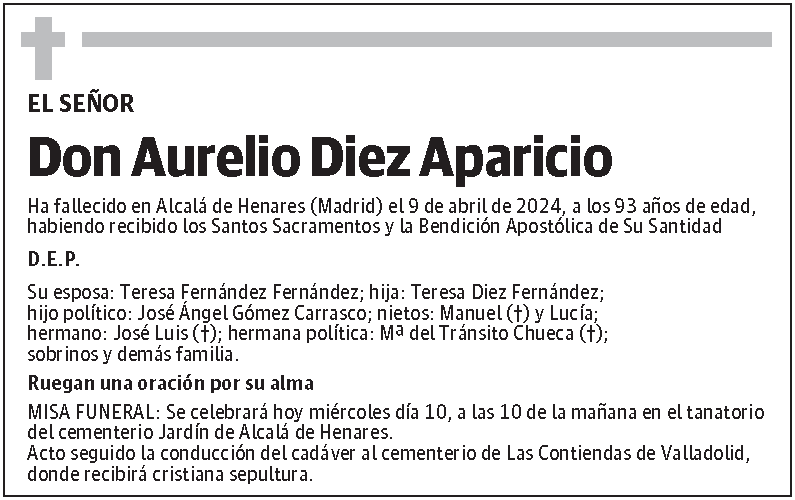 Aurelio Diez Aparicio